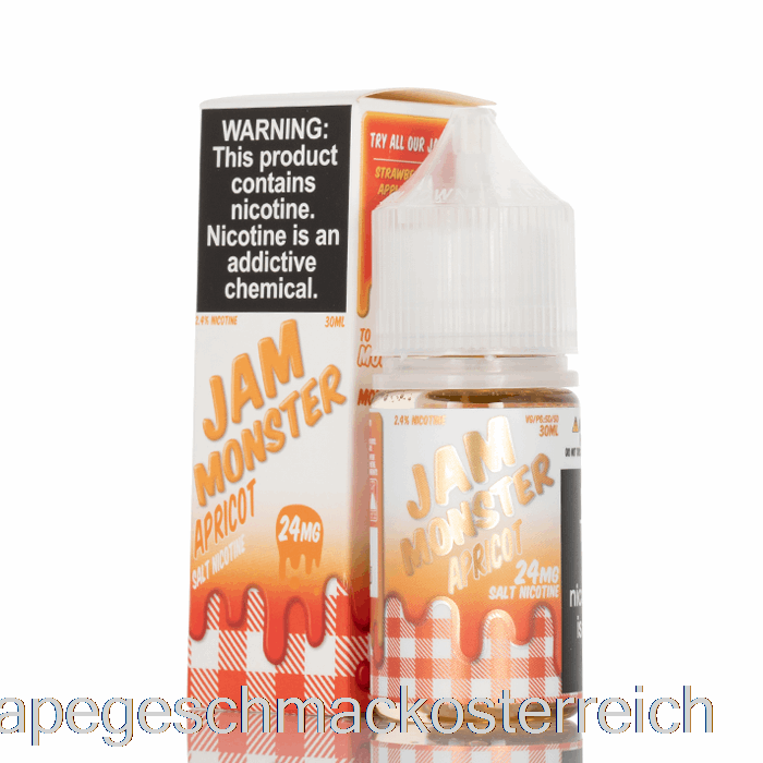 Aprikosenmarmelade, Monstersalze, 30 Ml, 24 Mg Vape-Geschmack